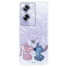 Funda para Oppo A79 5G Oficial de Disney Angel & Stitch Beso - Lilo & Stitch