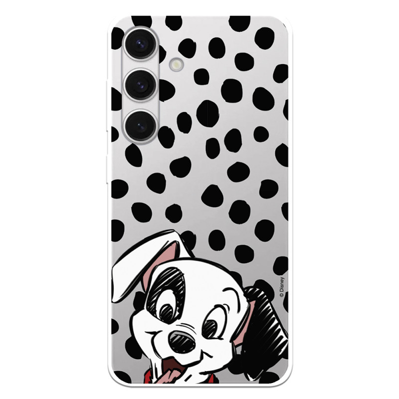 Funda para Samsung Galaxy S24 Oficial de Disney Cachorro Manchas - 101 Dálmatas