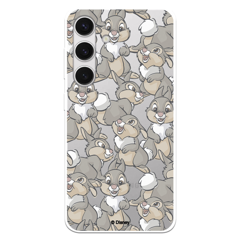 Funda para Samsung Galaxy S24 Oficial de Disney Tambor Patrones - Bambi