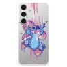 Funda para Samsung Galaxy S24 Oficial de Disney Stitch Graffiti - Lilo & Stitch