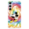 Funda para Samsung Galaxy S24 Oficial de Disney Mickey Mickey Tye Die - Clásicos Disney