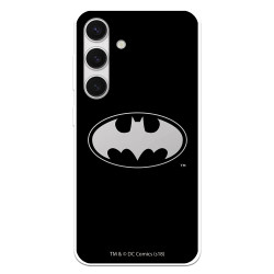 Funda para Samsung Galaxy S24 Oficial de DC Comics Batman Logo Transparente - DC Comics