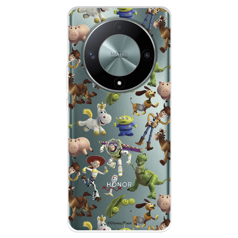 Funda para Huawei Honor Magic6 Lite Oficial de Disney Muñecos Toy Story Siluetas - Toy Story