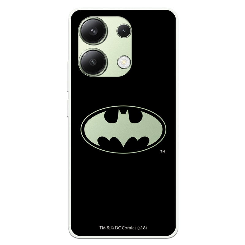 Funda para Xiaomi Redmi Note 13 4G Oficial de DC Comics Batman Logo Transparente - DC Comics