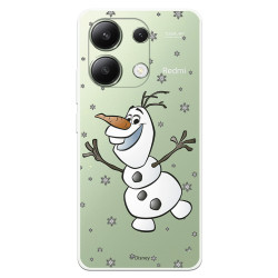 Funda para Xiaomi Redmi Note 13 4G Oficial de Disney Olaf Transparente - Frozen