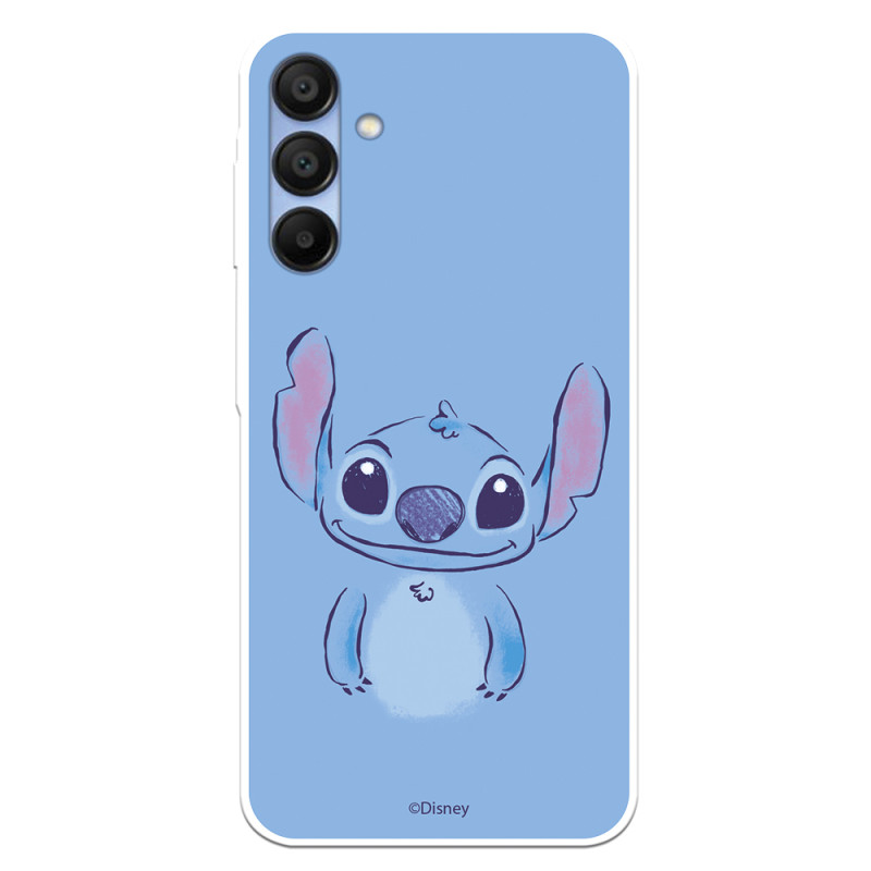 Funda para Samsung Galaxy A15 5G Oficial de Disney Stitch Azul - Lilo & Stitch