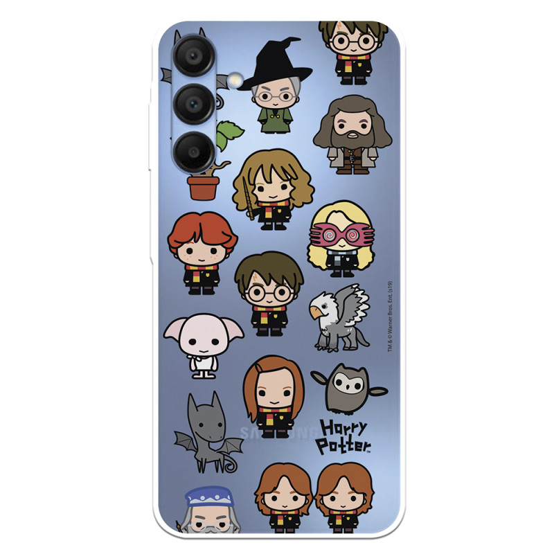 Funda para Samsung Galaxy A15 5G Oficial de Harry Potter Personajes Iconos - Harry Potter