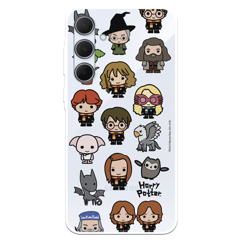 Funda para Samsung Galaxy A35 5G Oficial de Harry Potter Personajes Iconos - Harry Potter