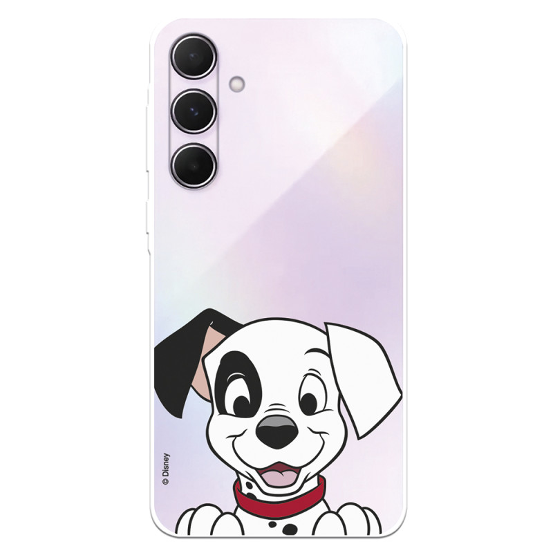 Funda para Samsung Galaxy A55 5G Oficial de Disney Cachorro Sonrisa - 101 Dálmatas