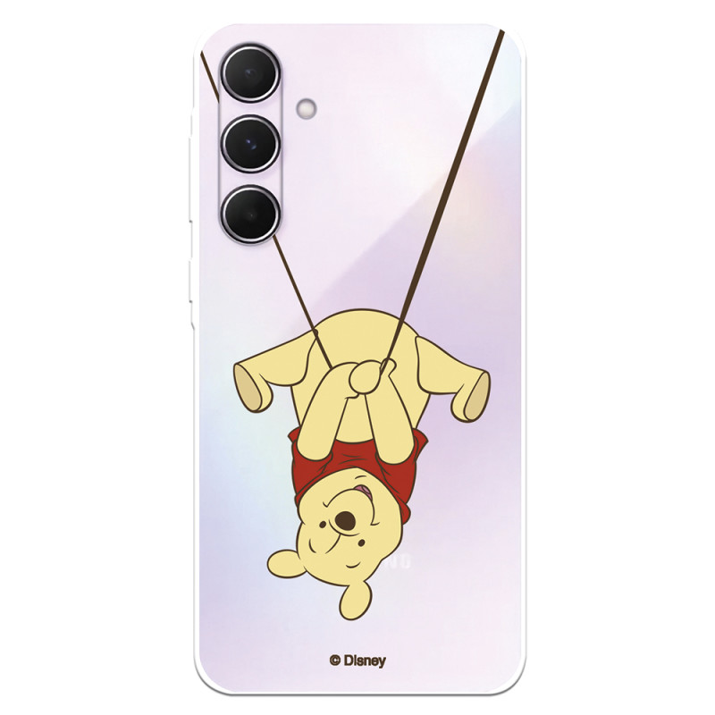 Funda para Samsung Galaxy A55 5G Oficial de Disney Winnie  Columpio - Winnie The Pooh