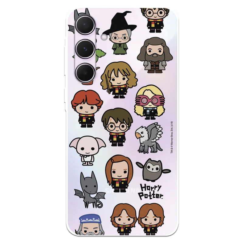 Funda para Samsung Galaxy A55 5G Oficial de Harry Potter Personajes Iconos - Harry Potter