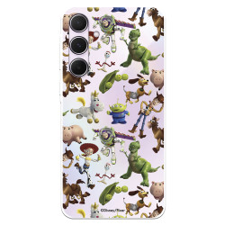 Funda para Samsung Galaxy A55 5G Oficial de Disney Muñecos Toy Story Siluetas - Toy Story