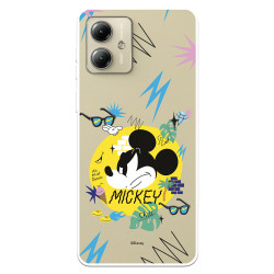 Funda para Motorola Edge 40 Neo Oficial de Disney Mickey Mickey Urban - Clásicos Disney