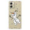 Funda para Motorola Edge 40 Neo Oficial de Disney Olaf Transparente - Frozen