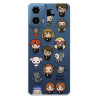 Funda para Motorola Moto G34 Oficial de Harry Potter Personajes Iconos - Harry Potter