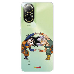 Funda para Realme C67 Oficial de Dragon Ball Goten y Trunks Fusión - Dragon Ball