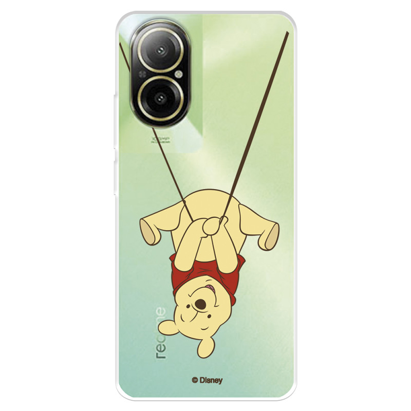 Funda para Realme C67 Oficial de Disney Winnie  Columpio - Winnie The Pooh