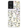 Funda para TCL 40 NXTPAPER Oficial de Disney Chip Potts Siluetas - La Bella y la Bestia