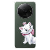 Funda para Xiaomi Redmi A3 Oficial de Disney Marie Silueta - Los Aristogatos