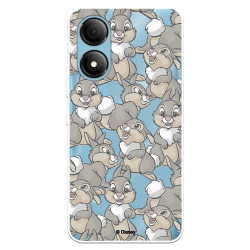 Funda para ZTE Blade A33s Oficial de Disney Tambor Patrones - Bambi