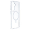 Funda Transparente Logo Compatible con Magsafe para Samsung Galaxy S24 Plus