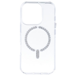 Funda Antiyellow Compatible con MagSafe con Brillantes para iPhone 16 Pro Max