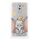 Carcasa Oficial Disney Dumbo silueta transparente para Huawei Honor 6X - Dumbo- La Casa de las Carcasas