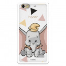 Carcasa Oficial Disney Dumbo silueta transparente para Huawei Honor 4C - Dumbo- La Casa de las Carcasas