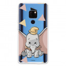 Carcasa Oficial Disney Dumbo silueta transparente para Huawei Mate 20 - Dumbo- La Casa de las Carcasas