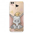 Carcasa Oficial Disney Dumbo silueta transparente para Huawei P Smart - Dumbo- La Casa de las Carcasas