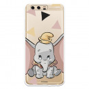 Carcasa Oficial Disney Dumbo silueta transparente para Huawei P10 - Dumbo- La Casa de las Carcasas