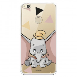 Carcasa Oficial Disney Dumbo silueta transparente para Huawei P8 Lite 2017 - Dumbo- La Casa de las Carcasas