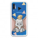 Carcasa Oficial Disney Dumbo silueta transparente para Samsung Galaxy A70 - Dumbo- La Casa de las Carcasas