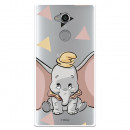 Carcasa Oficial Disney Dumbo silueta transparente para Sony Xperia XA2 Ultra - Dumbo- La Casa de las Carcasas