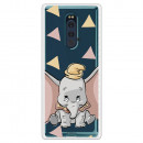 Carcasa Oficial Disney Dumbo silueta transparente para Sony Xperia XZ4 - Dumbo- La Casa de las Carcasas