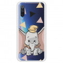 Carcasa Oficial Disney Dumbo silueta transparente para Xiaomi Mi 9 - Dumbo- La Casa de las Carcasas