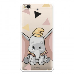 Carcasa Oficial Disney Dumbo silueta transparente para Xiaomi Mi 5S - Dumbo- La Casa de las Carcasas