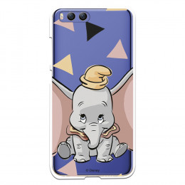 Carcasa Oficial Disney Dumbo silueta transparente para Xiaomi Mi 6 - Dumbo- La Casa de las Carcasas