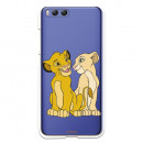 Carcasa Oficial Disney Simba y Nala transparente para Xiaomi Mi 6 - El Rey León- La Casa de las Carcasas