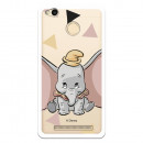 Carcasa Oficial Disney Dumbo silueta transparente para Xiaomi Redmi 3 Pro - Dumbo- La Casa de las Carcasas