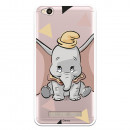 Carcasa Oficial Disney Dumbo silueta transparente para Xiaomi Redmi 4A - Dumbo- La Casa de las Carcasas