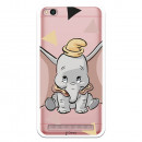 Carcasa Oficial Disney Dumbo silueta transparente para Xiaomi Redmi 5A - Dumbo- La Casa de las Carcasas