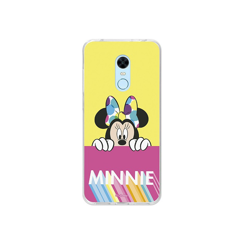 Oficiální pouzdro Disney Minnie, růžovožluté Xiaomi Redmi 5 Plus