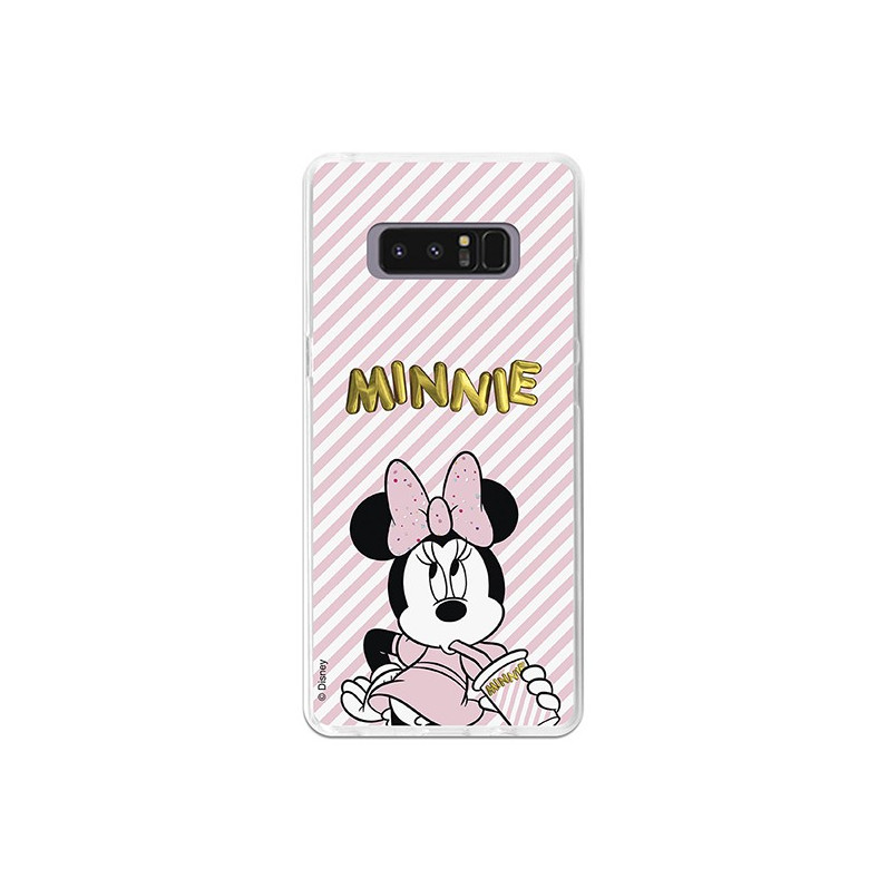 Oficiální pouzdro Disney Minnie, zlatý balónek Samsung Galaxy Note8