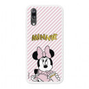 Oficiální pouzdro Disney Minnie, zlatý balónek Huawei P20