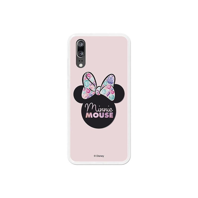 Huawei Oficiální pouzdro Disney Minnie Pink Shadow, Pink Shadow P20