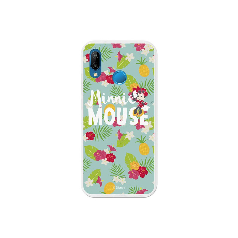 Oficiální pouzdro Disney Minnie, tropický Huawei P20 Lite