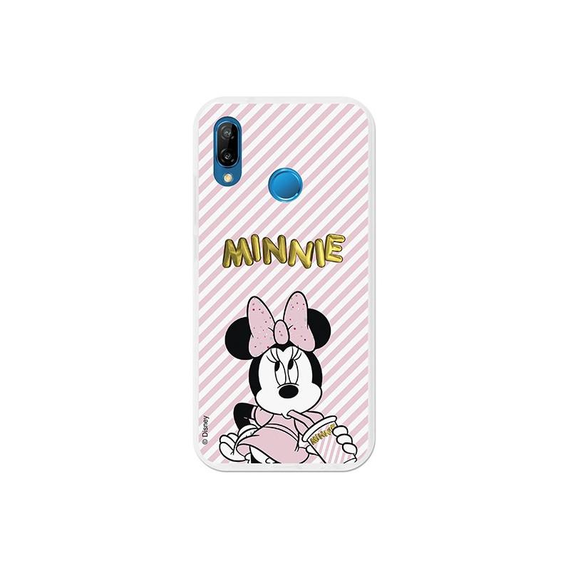 Huawei Oficiální pouzdro Disney Minnie, zlatý balónek pro P20 Lite