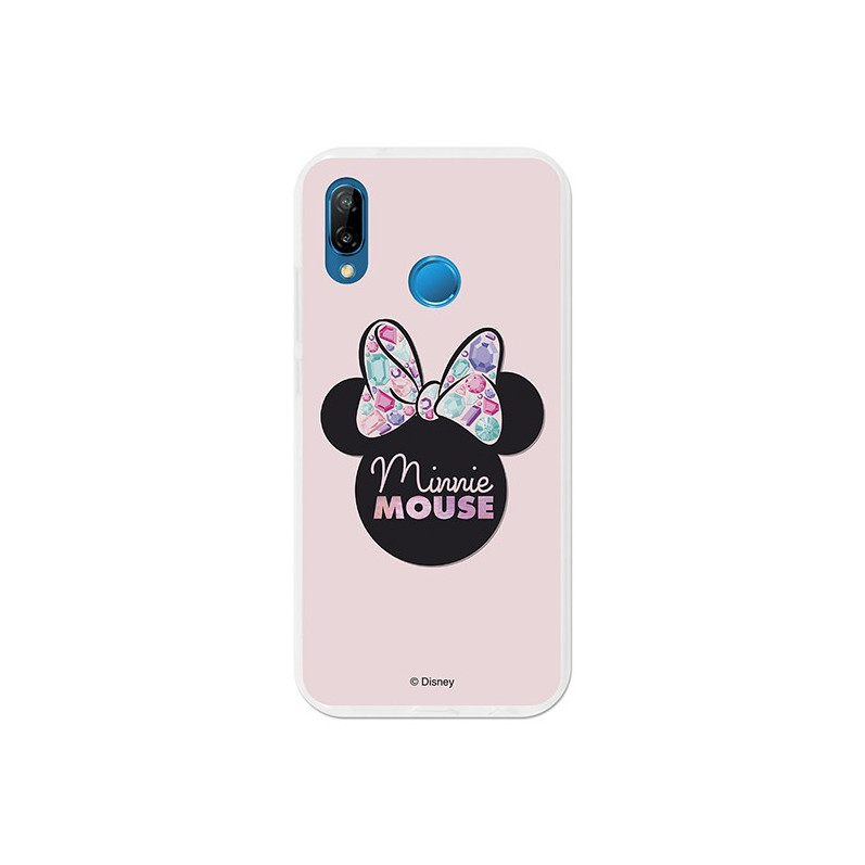 Huawei Oficiální pouzdro Disney Minnie, růžové stínové pouzdro pro P20 Lite