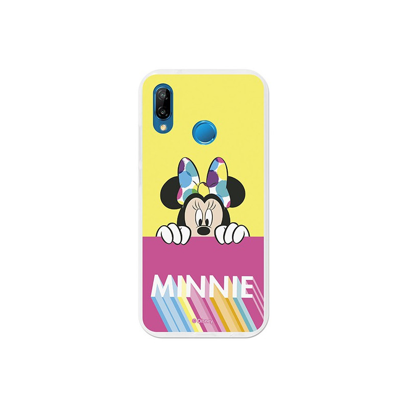 Huawei Oficiální pouzdro Disney Minnie, růžovo-žluté pro P20 Lite